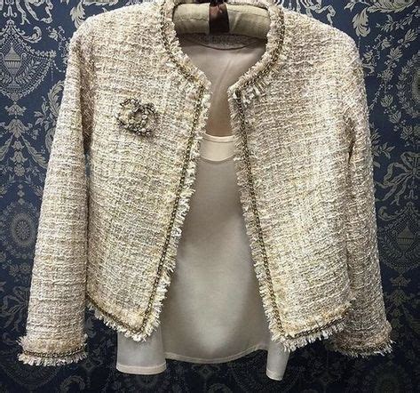 chaleco tipo chanel|Chaquetas .